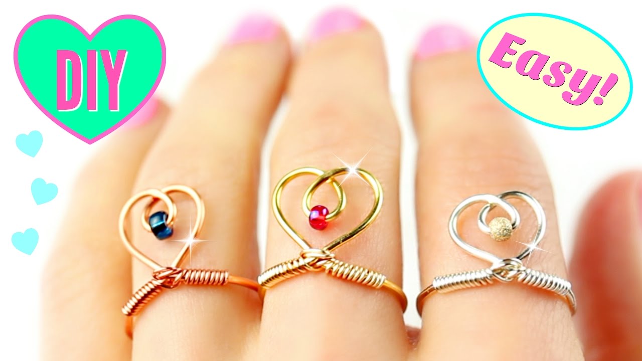 DIY Rings | Adjustable & SUPER EASY!!! | DIY easy rings