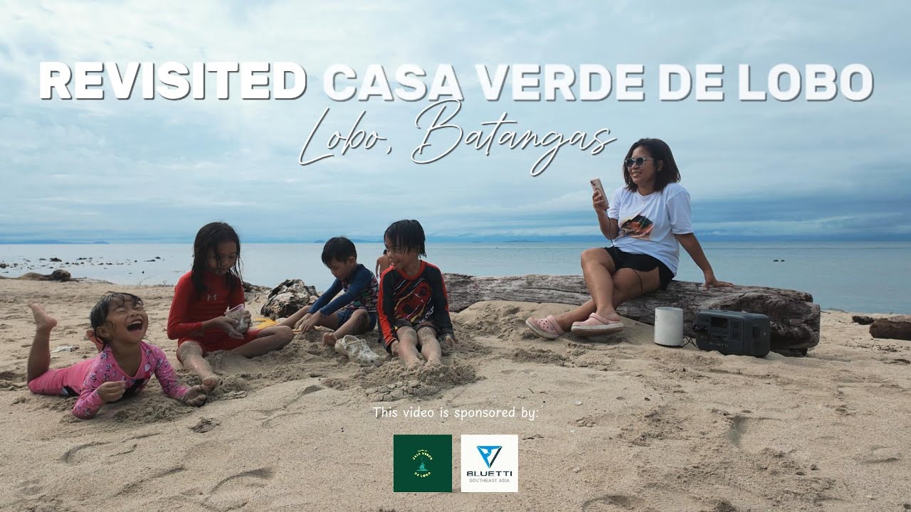 Car Camping at Casa Verde de Lobo, Batangas | BLUETTI AC2A | Beach Campsite | DJI Mini 4 Pro [4K]