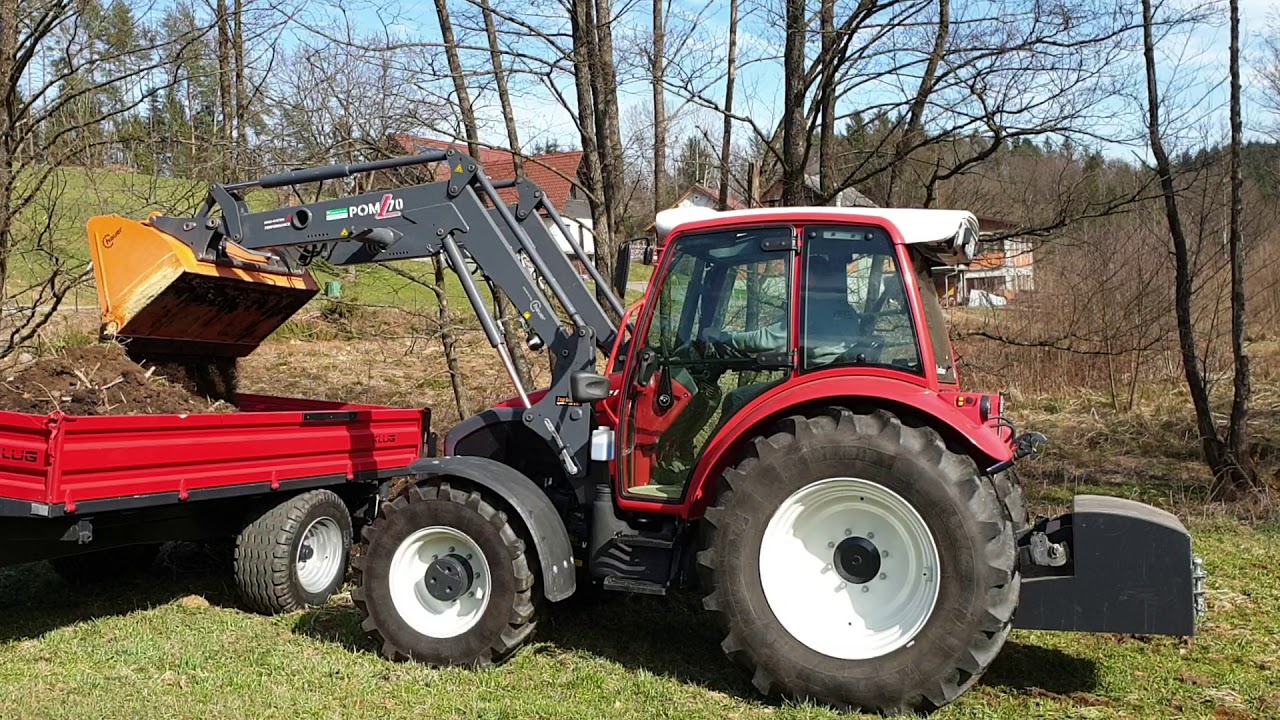 Lindner Geotrac 74 und 63 mit Hauer
