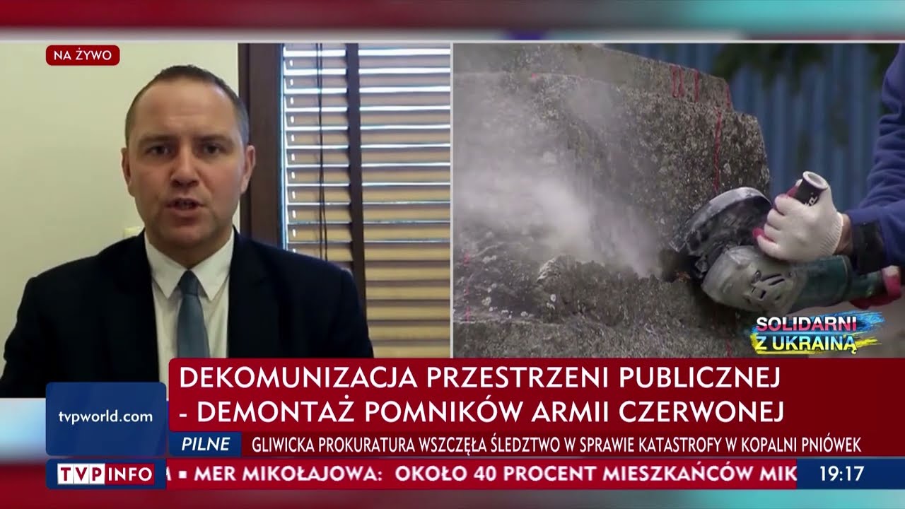 Szef IPN: Przestrzegamy przez samowolnym burzeniem reliktów komunizmu – są do tego mechanizmy prawne