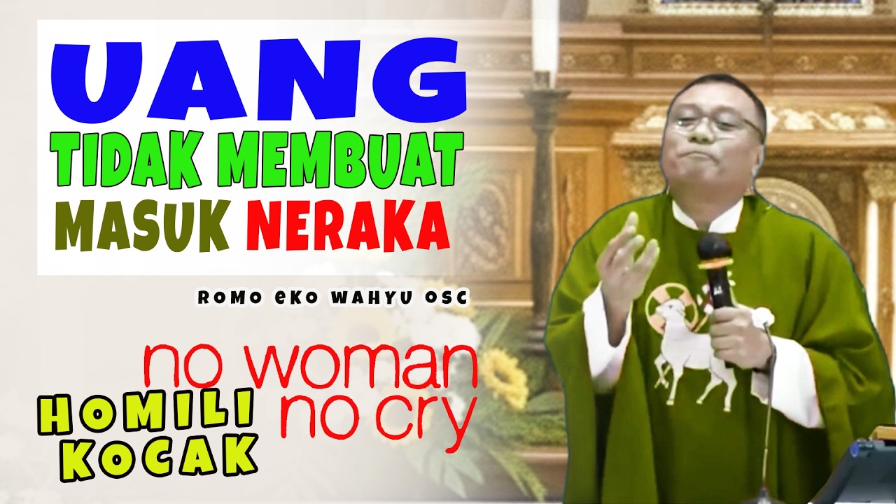 TERJEBAK BERKAT TUHAN | Homili Lucu Rm. Eko Wahyu