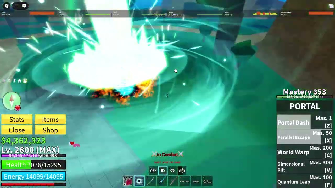 pvping again (I lost)