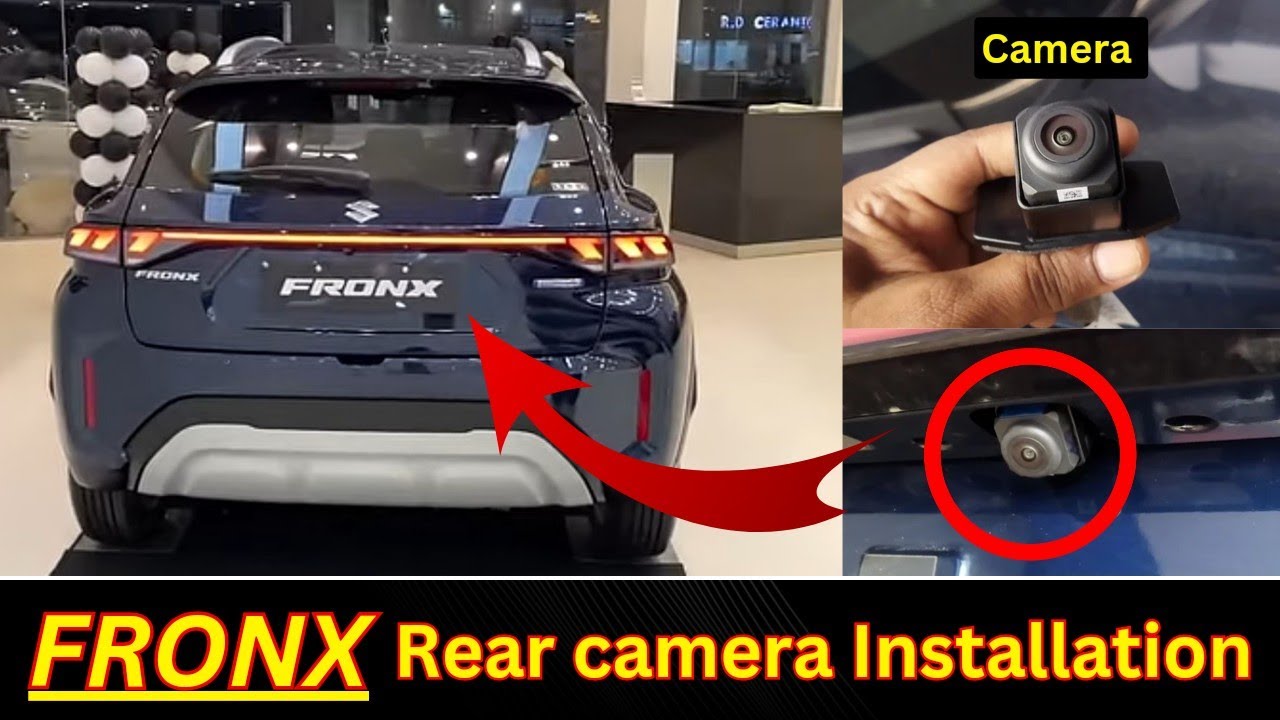 FRONX Rear Camera Installation | Fronx Delta Plus rear camera price | Genuine nexa accessories |