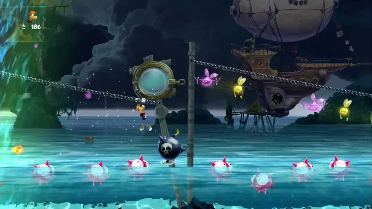 Rayman Legends - All Music Stages  (Including 8 Bit Editions)