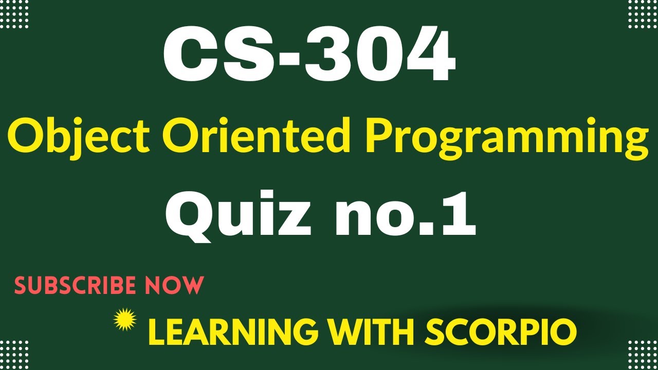 cs304 quiz 1 2022| cs304 quiz 1 solution 2022 | cs304 quiz 1 spring 2022| cs304 quiz no.1 Solution