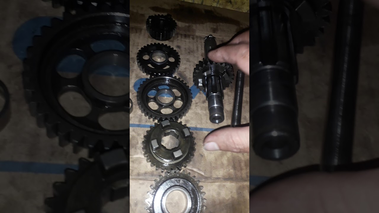 como montar caixa de marcha da bros 125 /2003/xlr125/Titan 99/2000e xr 200.