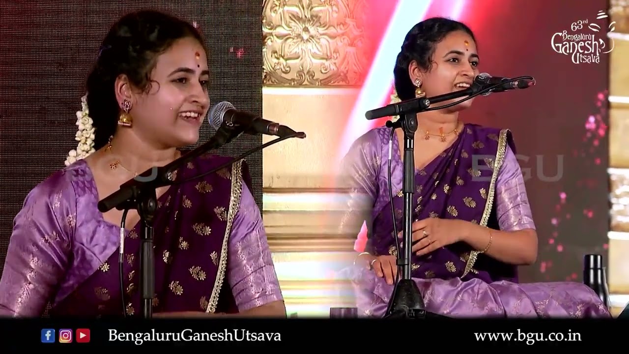 RAMA MANTRAVA JAPISO | Soorya Gayathri | Bhakti Sangeetha | 63rd Bengaluru Ganesh Utsava 2025