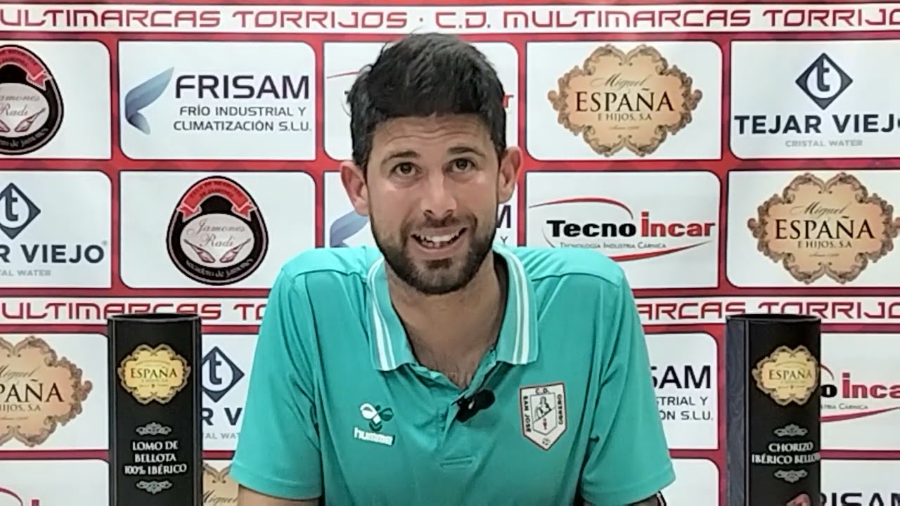 🎙️ Declaraciones de Adrián Algarra mister del CD San jose Obrero 