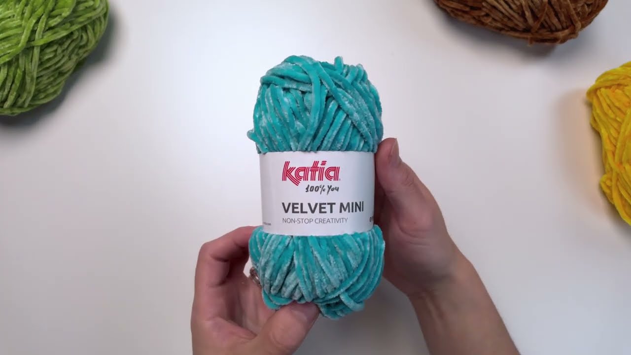 KATIA Velvet Mini ❤️ Fluweelgaren ✓ Superzacht & donzig ✓ Ideaal voor knuffels en accessoires!