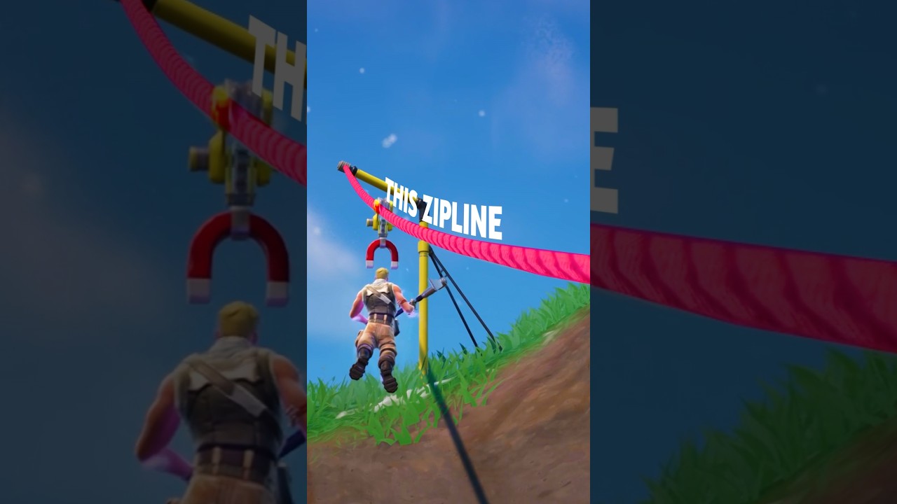 This Zipline Won a Fortnite Tournament