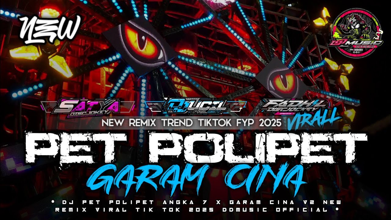 DJ PET POLIPET ANGKA 7 VIRALL TIK TOK 2025 || NEW REMIX DDMUSIC OFFICIAL