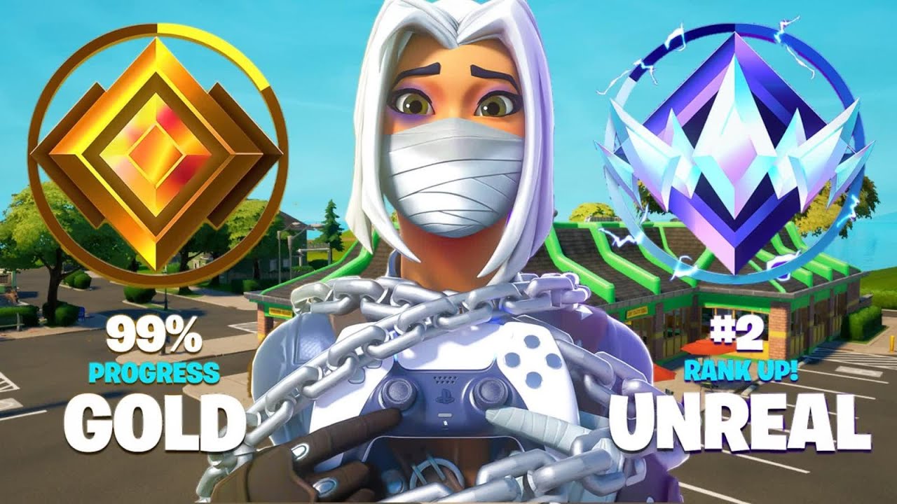 LIVE FORTNITE  en ranked rush unreal !!!