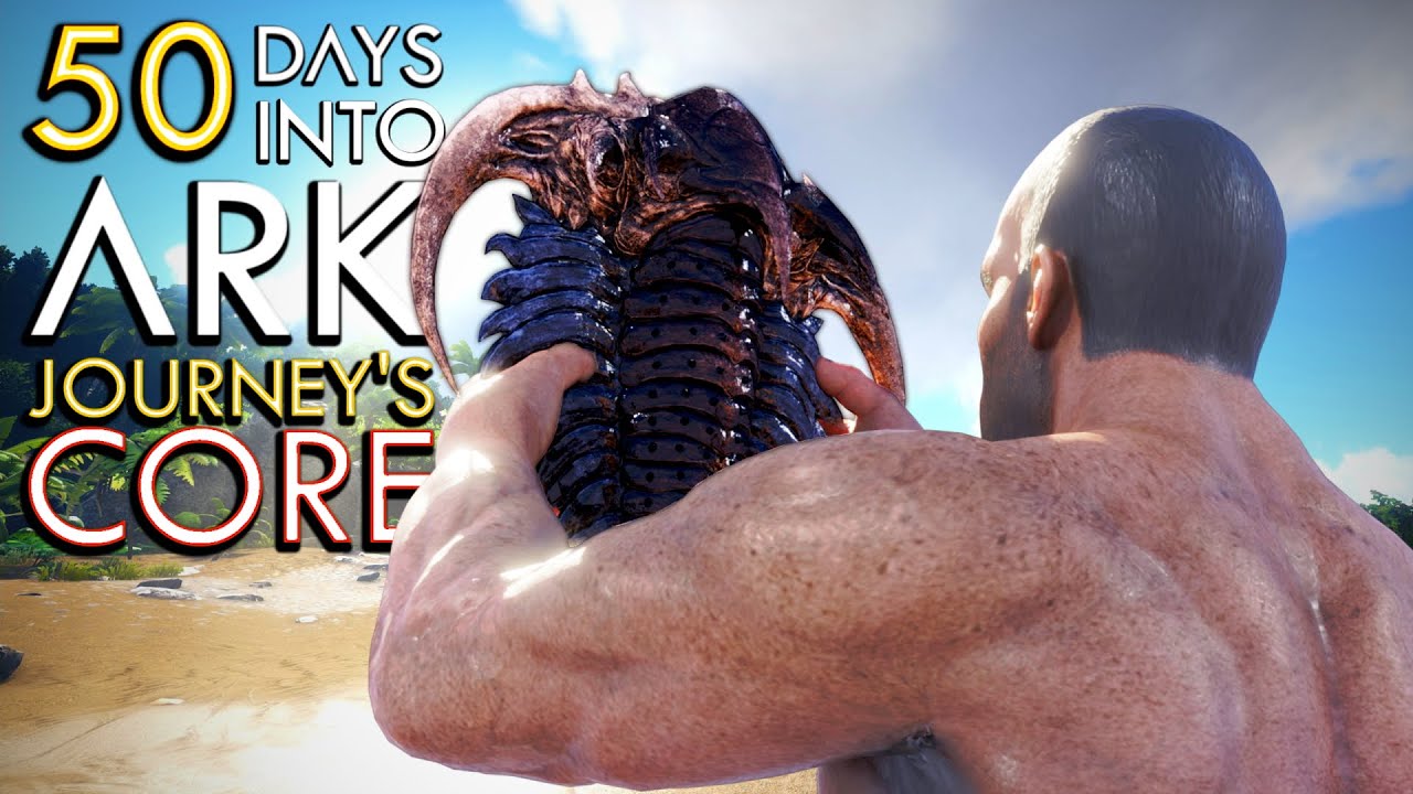 We Survived 50 REAL DAYS in ARK: Journey's Core! (The Island)