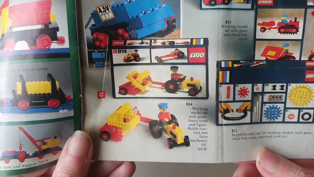 1971 and 1975 Lego Catalogues