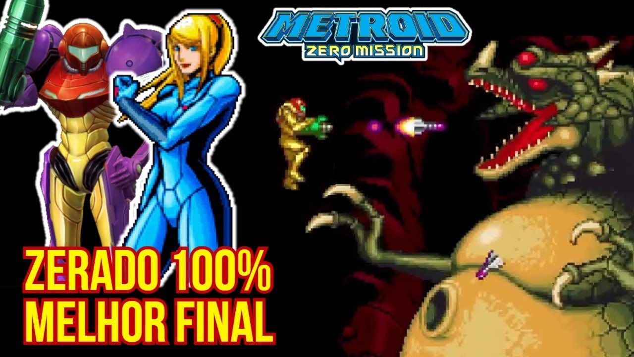 Metroid Zero Mission - ZERADO - Detonado completo 100% MELHOR FINAL com TODOS OS ITENS !!