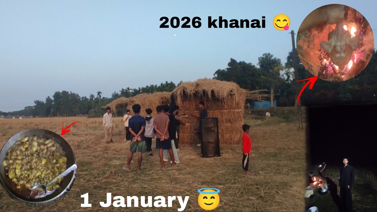 1 Januray khanai 😋 ,, 
