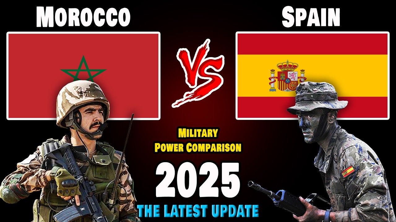 Morocco vs Spain Military Power Comparison 2025 | Spain vs Morocco Military Power 2025