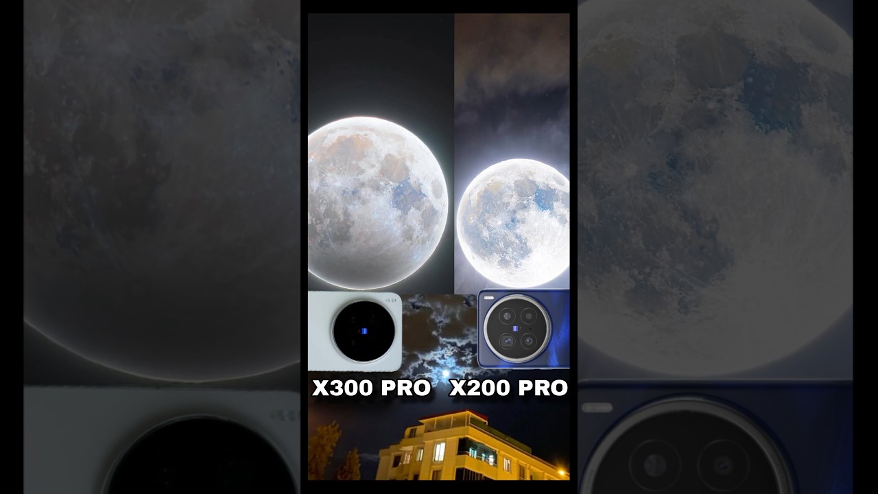 Сравнение тестов Live Zoom для Vivo X300 Pro и Vivo X200 Pro #zoomtest #x300prozoom #vivo #camera...