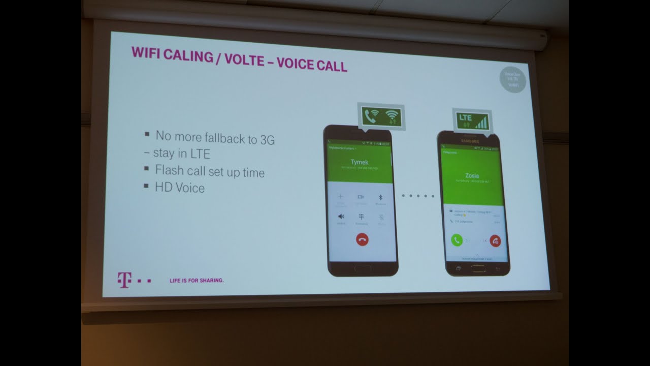 WiFi Calling & VOLTE - DEMO - T-Mobile Poland