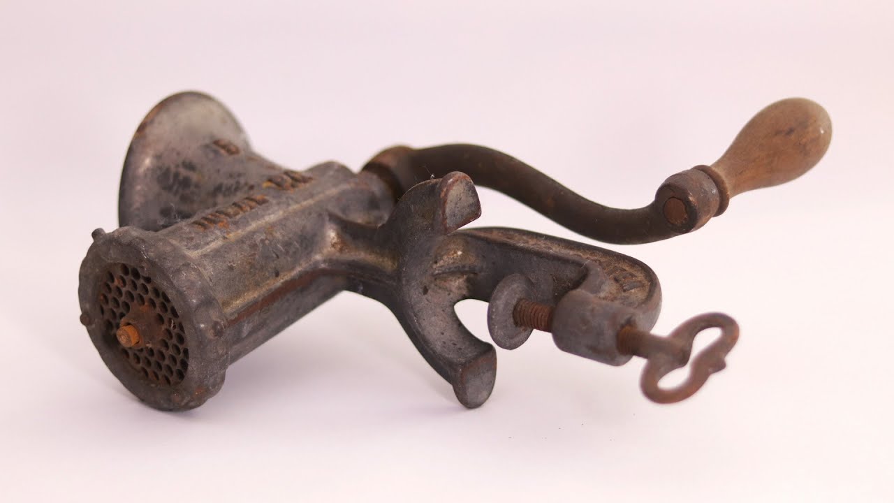 Antique Meat Grinder Restoration