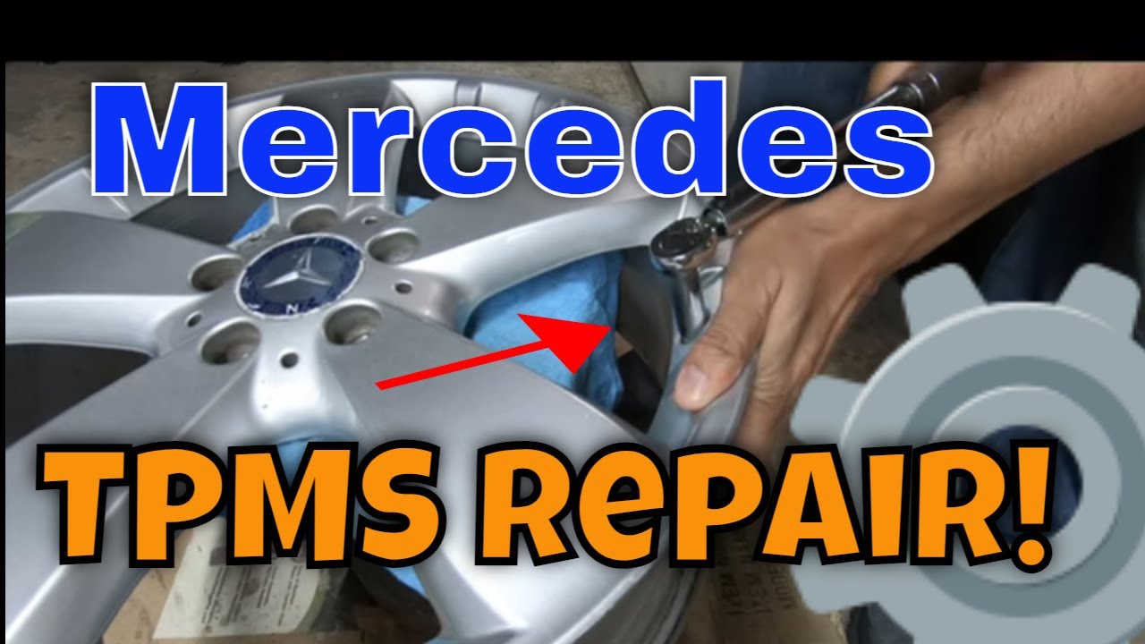 Ремонт TPMS Mercedes ML350