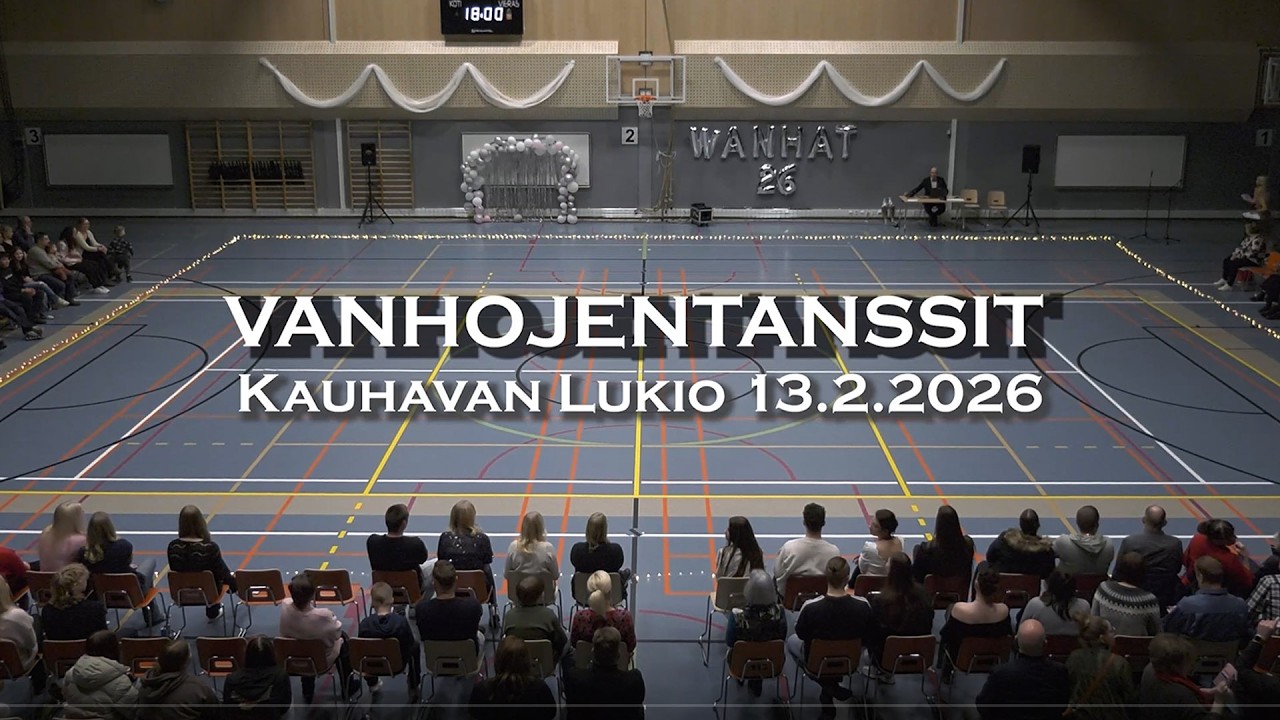 Vanhojentanssit Kauhavan Lukio 13.2.2026