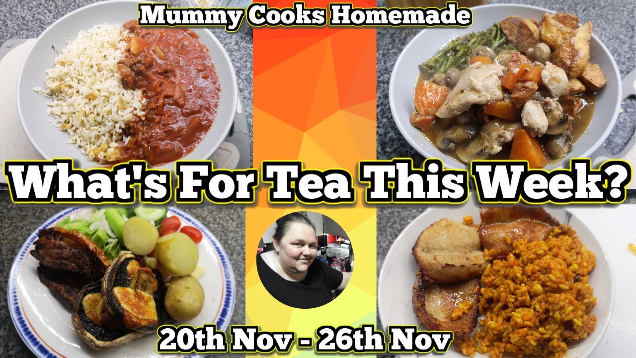 What's for tea this week? (20th Nov - 26th Nov) 2023