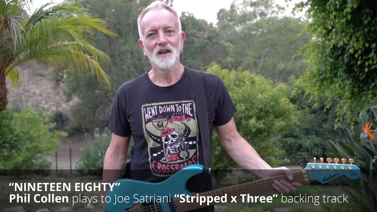 Def Leppard's Phil Collen plays Joe Satriani's 