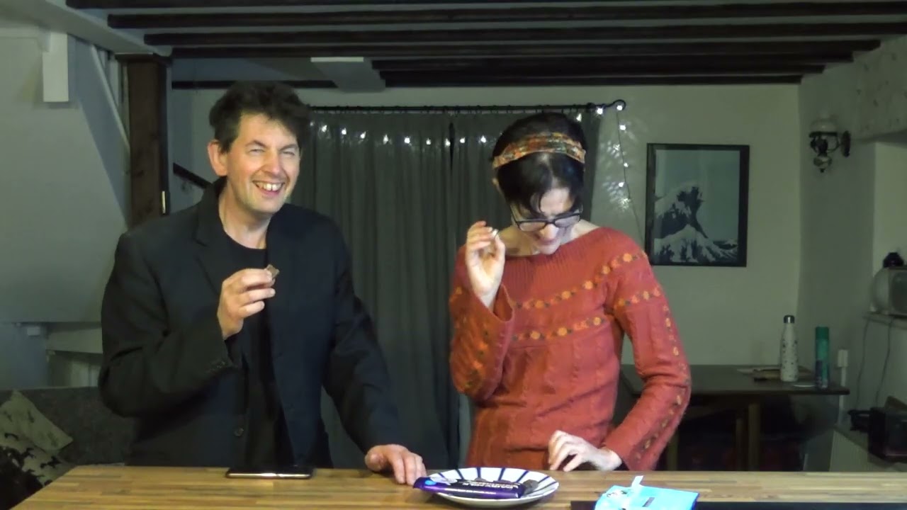 Paddy and Amanda review COFFEE-flavour chocolate from Ritter Sport, Cadbury and Thorntons.