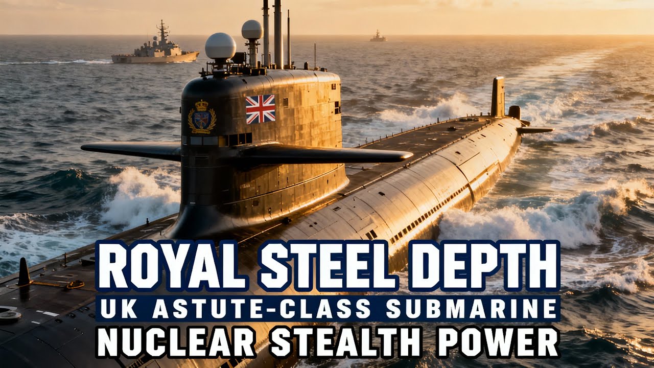 ROYAL STEEL DEPTH | UK Astute-class Attack Submarine