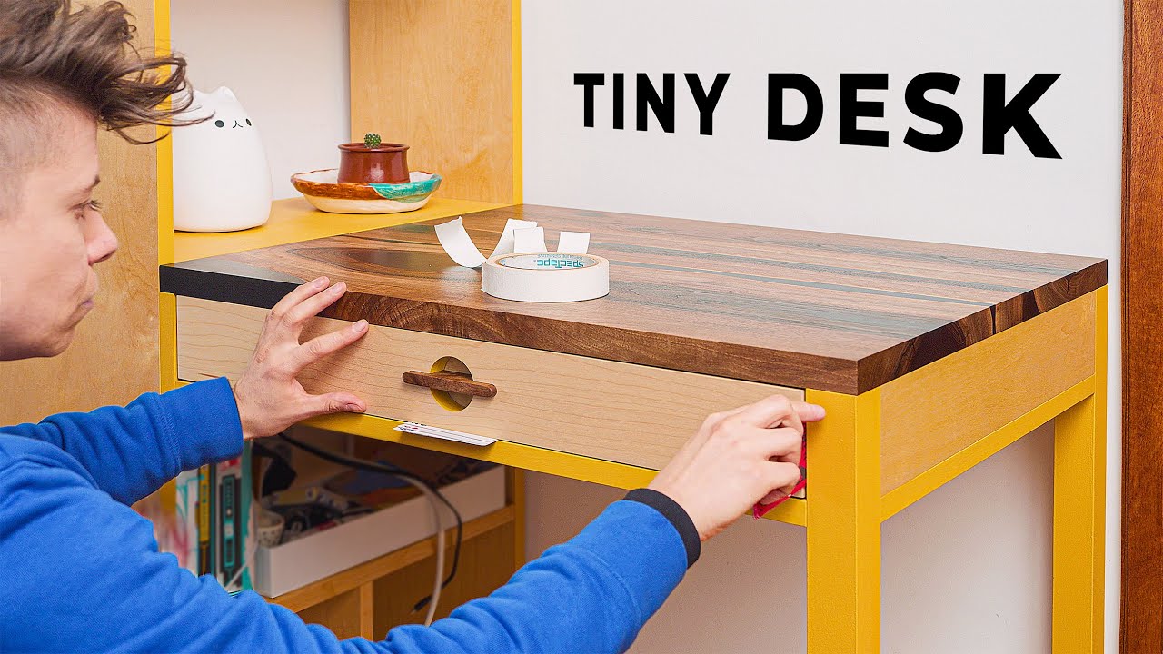 Custom Built Tiny Desk
