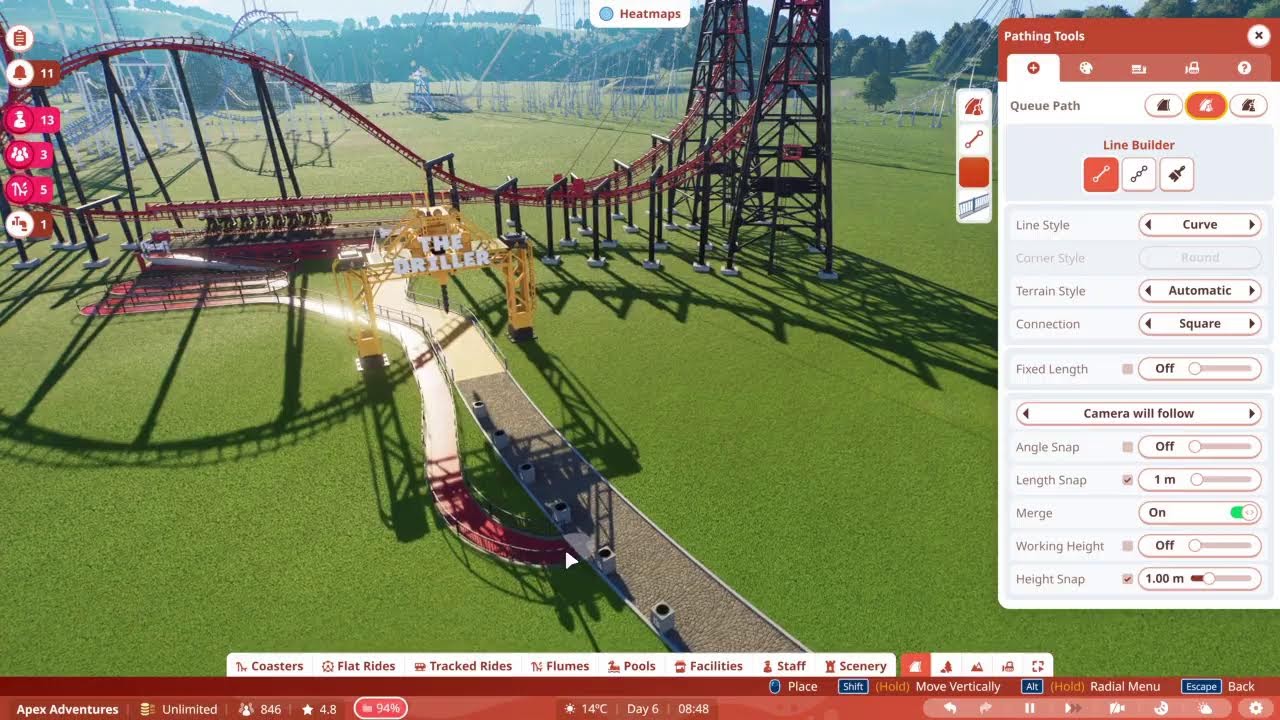 planet Coaster 2, but Im going to be quiter  because my thoart is sore