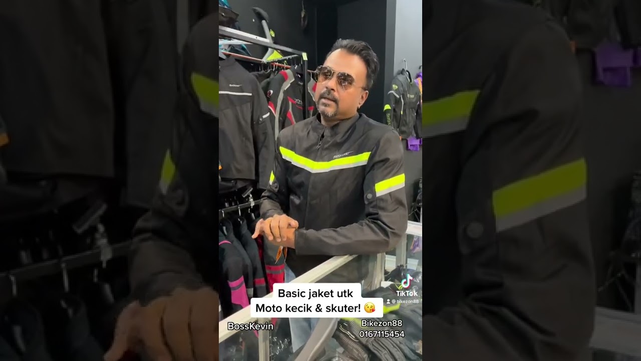 Jaket basic IZ2 , moto kecil & skuter boleh pakai ke? Jom tgk apa BossKevin nak cakap!
