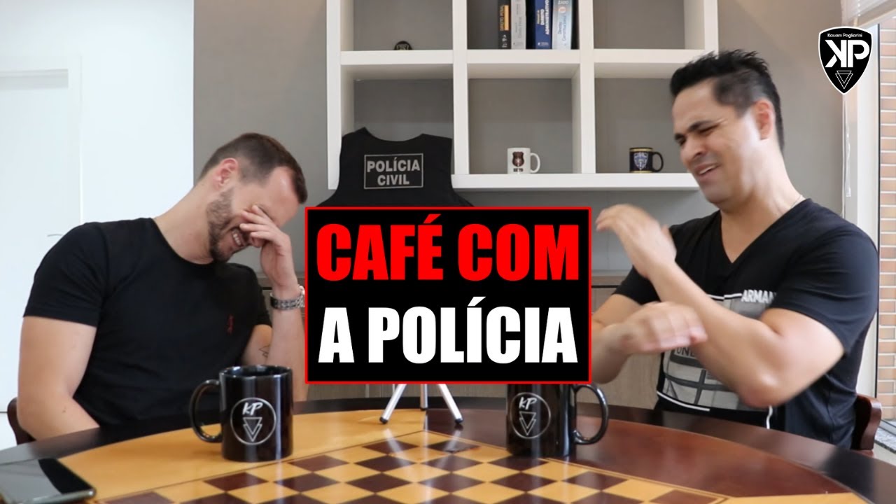 "Delegacia é Aeroporto de Maluco" POLICIAL GILBERTO SOARES | CAFÉ COM A POLÍCIA #04