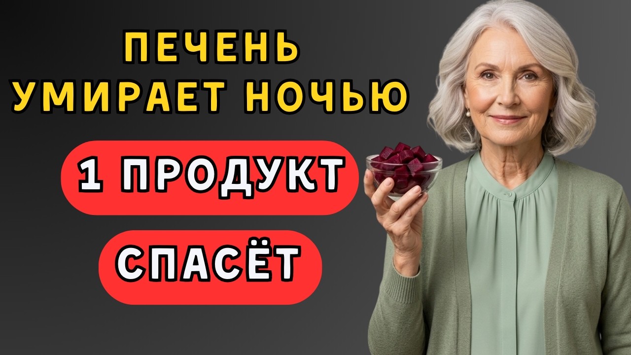 ПЕЧЕНЬ ОЧИСТИЛАСЬ ЗА НОЧЬ! Ела 1 мощный продукт каждый день. Делюсь секретом восстановления печени