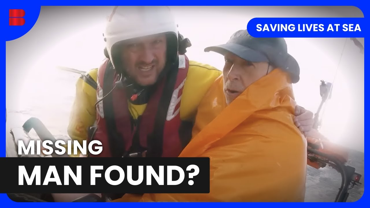Search for Missing Man in FREEZING Waters | Saving Lives at Sea