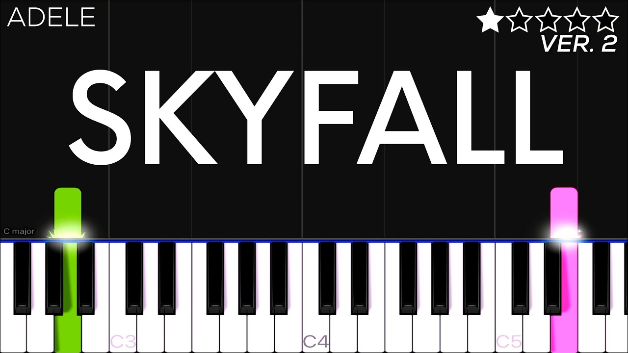 Adele - Skyfall | EASY Piano Tutorial