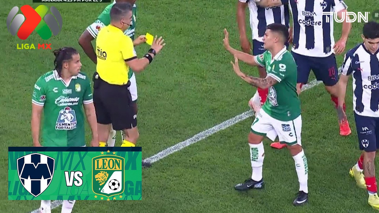 &iexcl;Se arm&oacute; el traka traka! - Monterrey 1-0 Le&oacute;n | Liga MX - Jornada 6 Clausura 2026 | TUDN