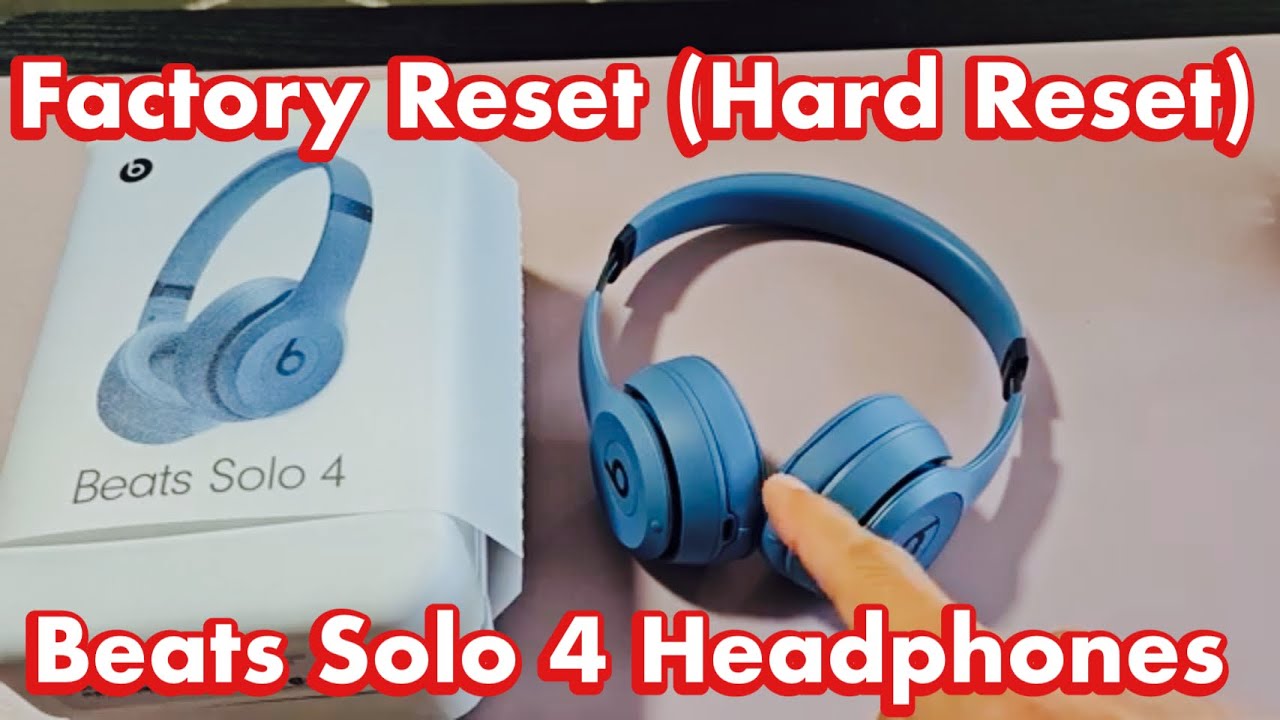 Наушники Beats Solo 4: как выполнить сброс настроек до заводских (жесткий сброс) &mdash; проблемы с под...