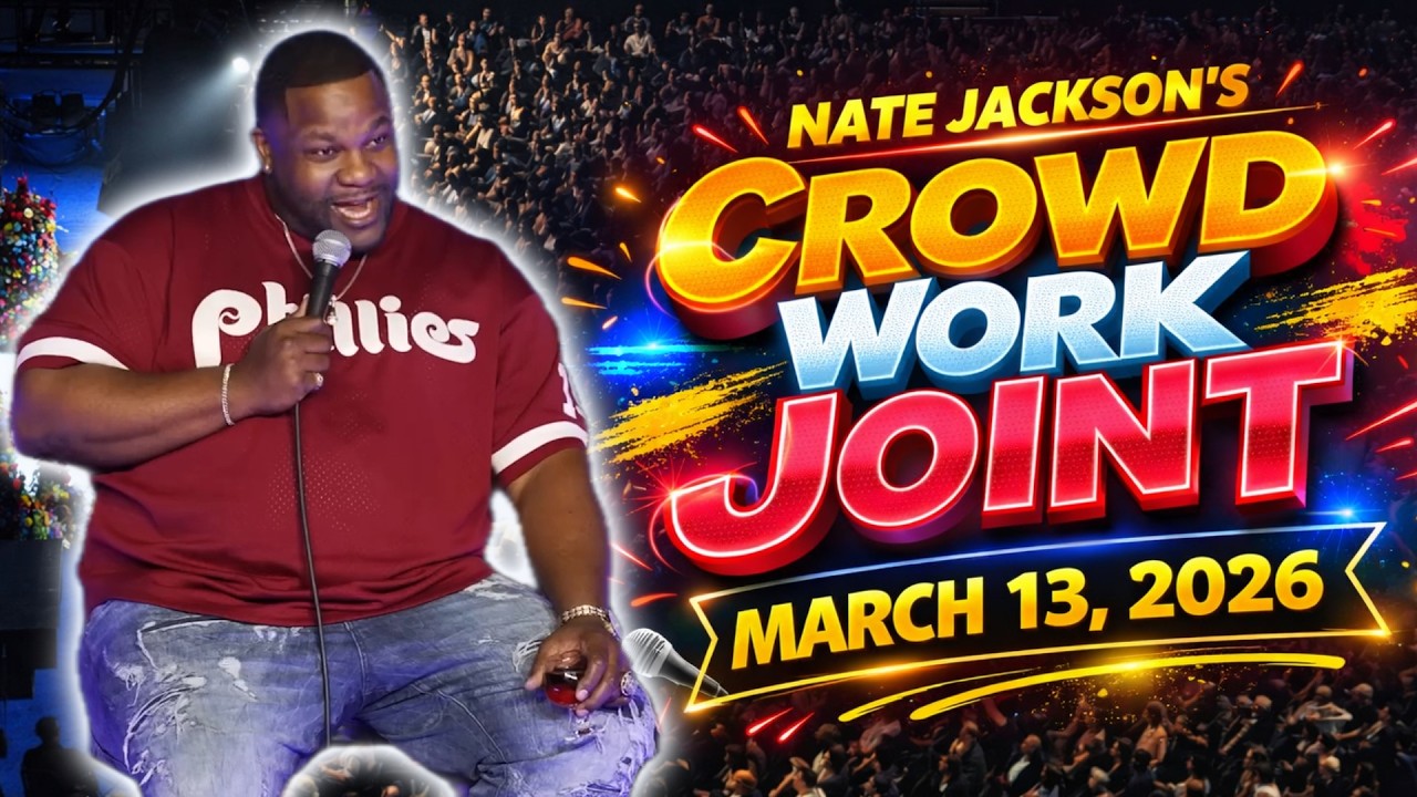 Nate Jackson Crowd Work Joint (March 13, 2026) Nate Jackson's Latest Collection 2026