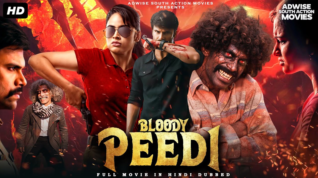 BLOODY PEDDI | Full Crime Thriller South Movie in Hindi | Khatarnak South Movie | Full Hindi Movie