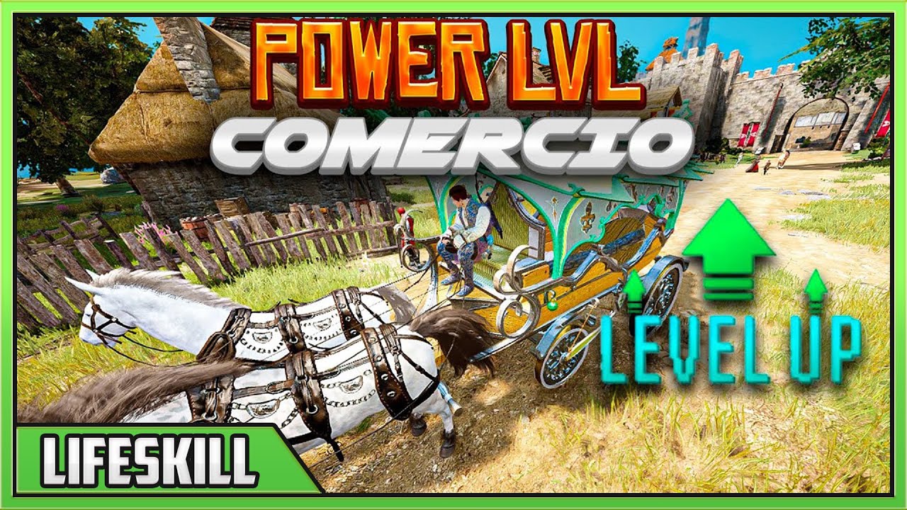 POWER LVL COMERCIO BLACK DESERT (COMO SUBIRLO) - ARTEFACTOS - BUFFS  - EQUIPO