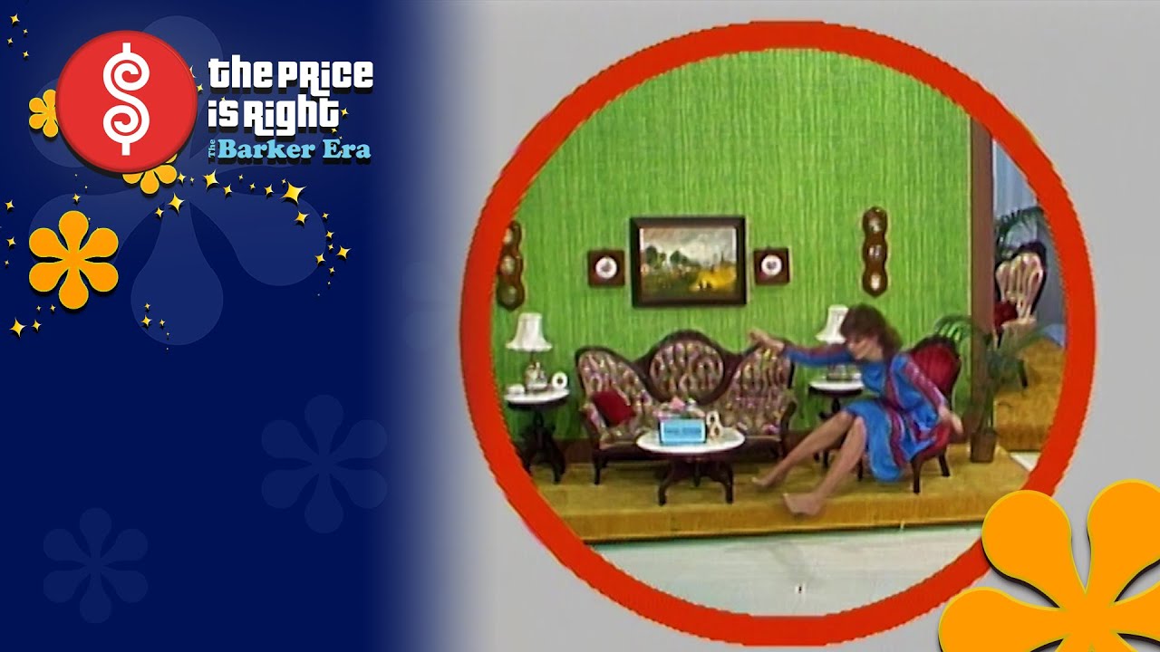 BLOOPER! Oh No, Holly Gets Swept Away When a Showcase Set Takes Off! - The Price Is Right 1983