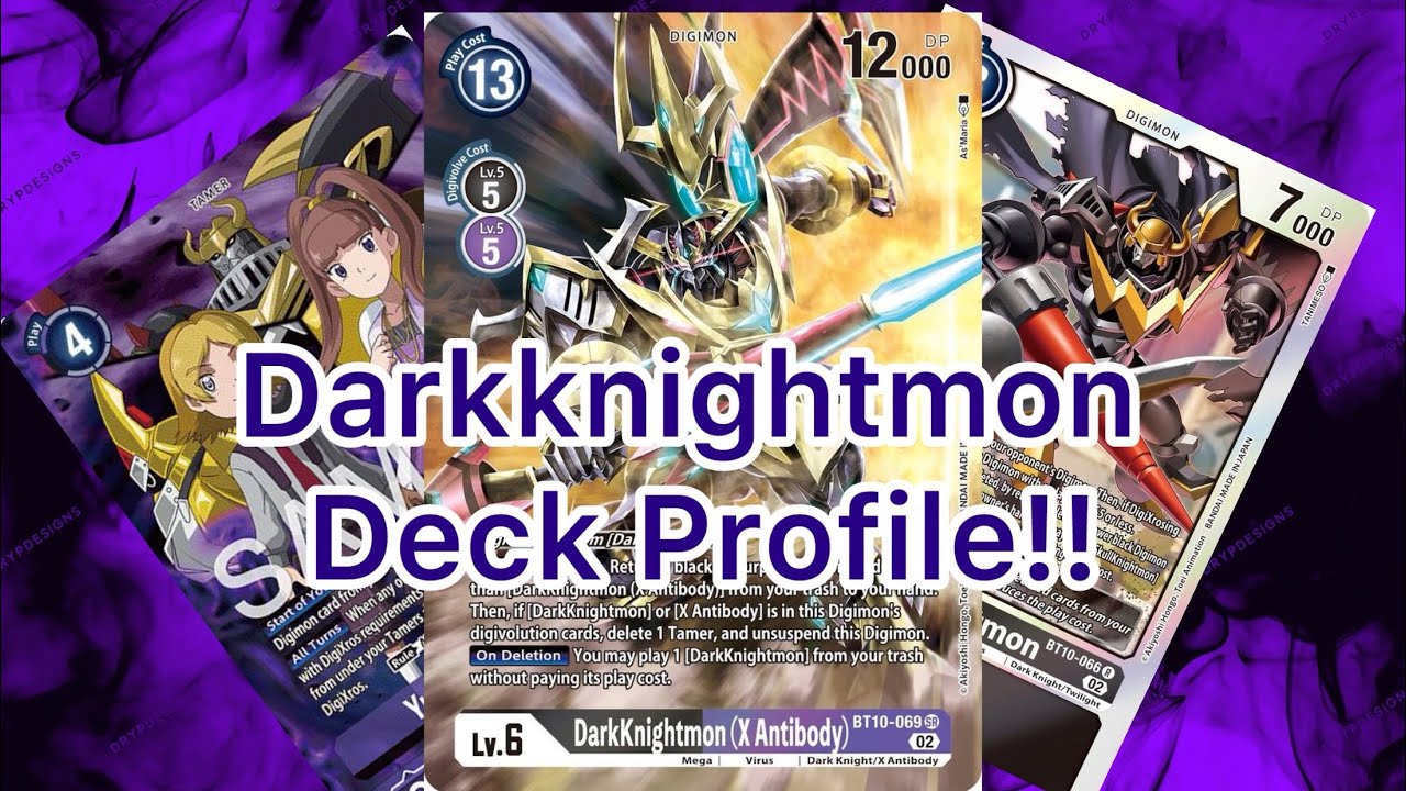 Darkknightmon Deck Profile 2025!!! (The deck that never dies!!)