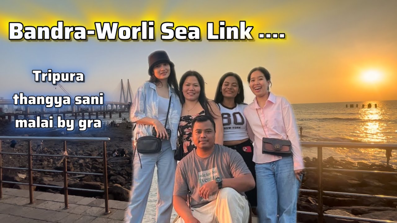 Bandra-Worli Sea Link | Aswk hamjak by ano 🥹 Biva Jamatia lifestyle vlog #lifestylevlog #mumbai 