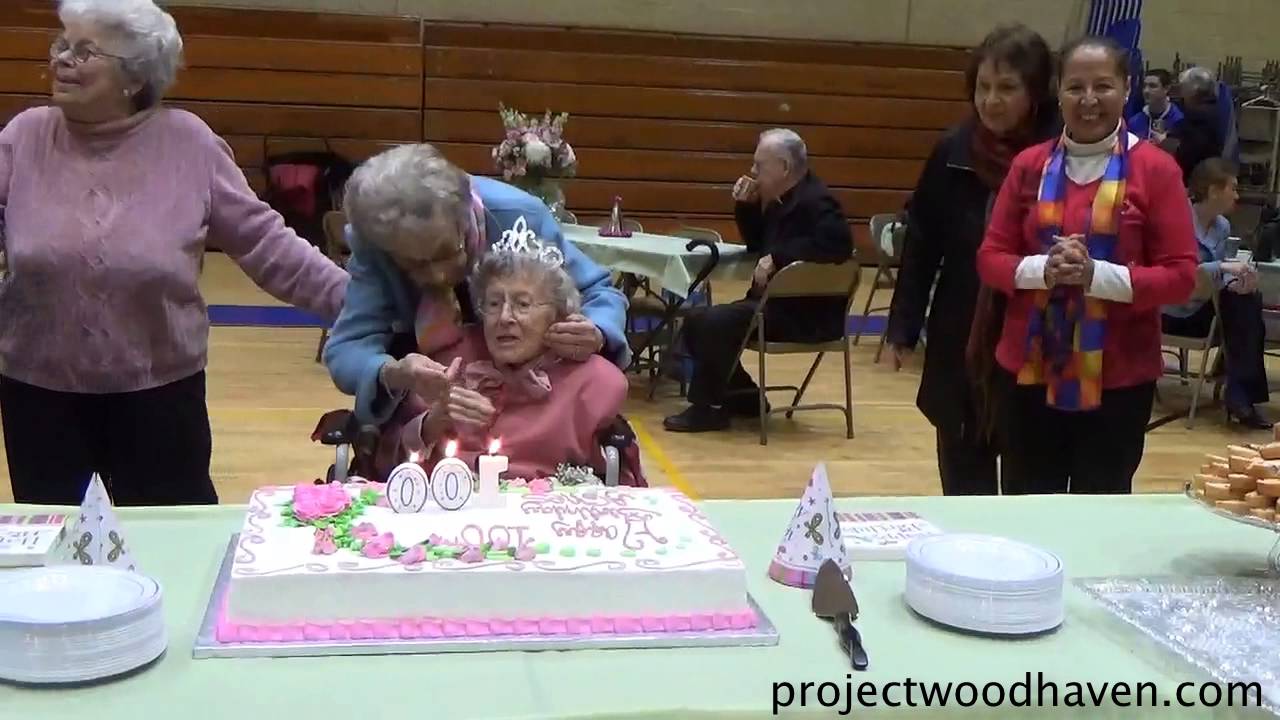 Agnes Hussy of Woodhaven - Celebrating Her 100th Birthday