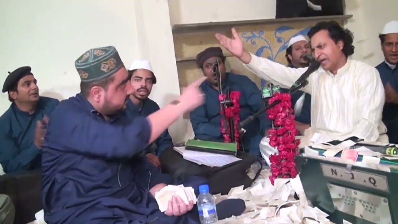 Punjabi qawwali l Akhiyan wicho meey wasda l Nadeem Jameel khan Qawwal 