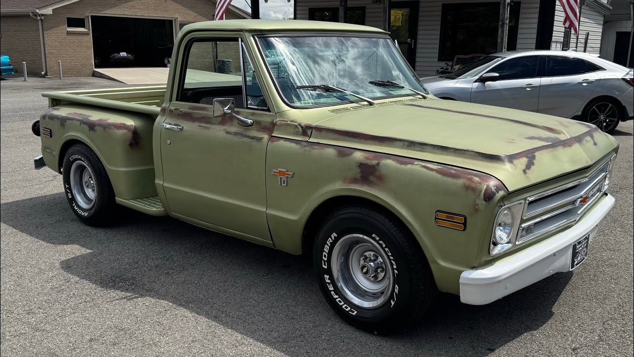 Test Drive 1970 Chevrolet C-10 SWB Stepside LS SOLD $23,900 Maple Motors #3185-1