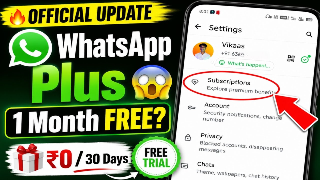 🔥 WhatsApp Plus FREE Trial 😱 | Official Update 2026 | What are the features of WhatsApp Plus?