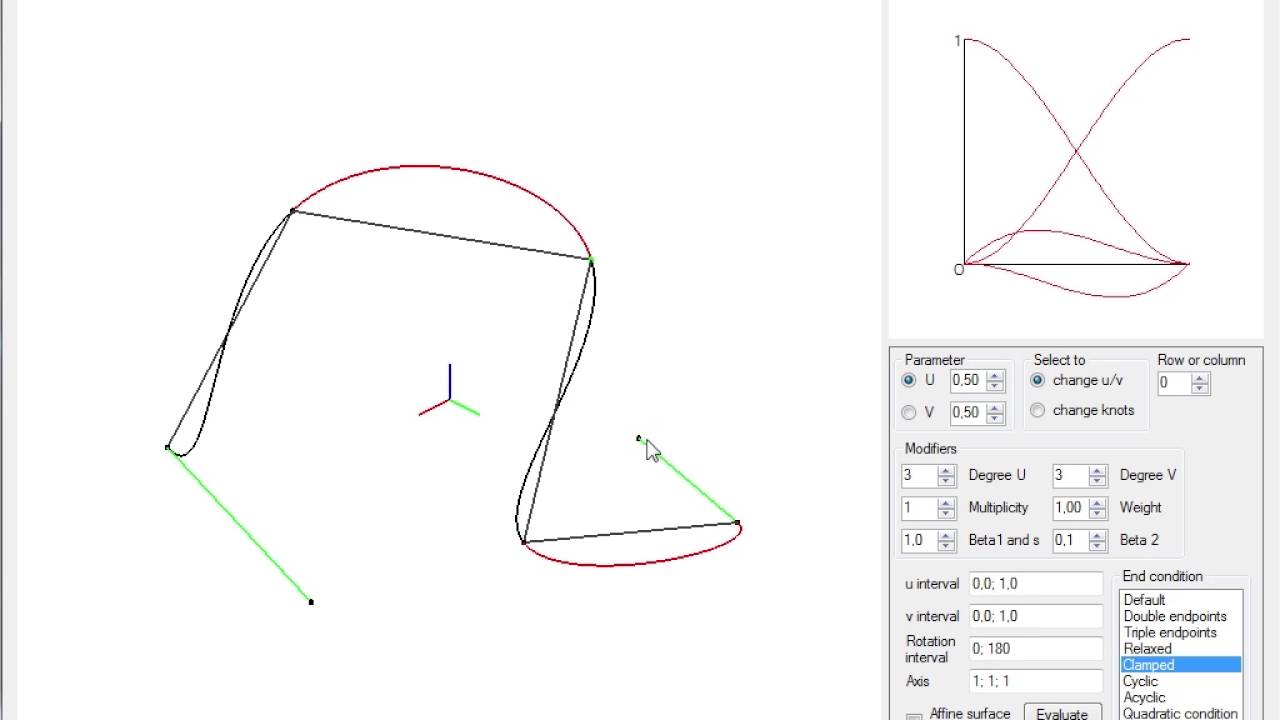 Hermite spline